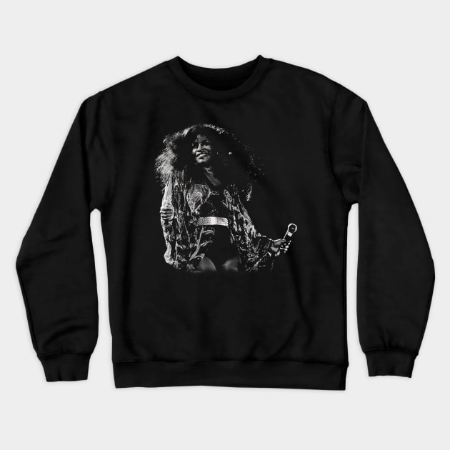 Classic Chaka Women Men Awesome Music Crewneck Sweatshirt by QueenSNAKE